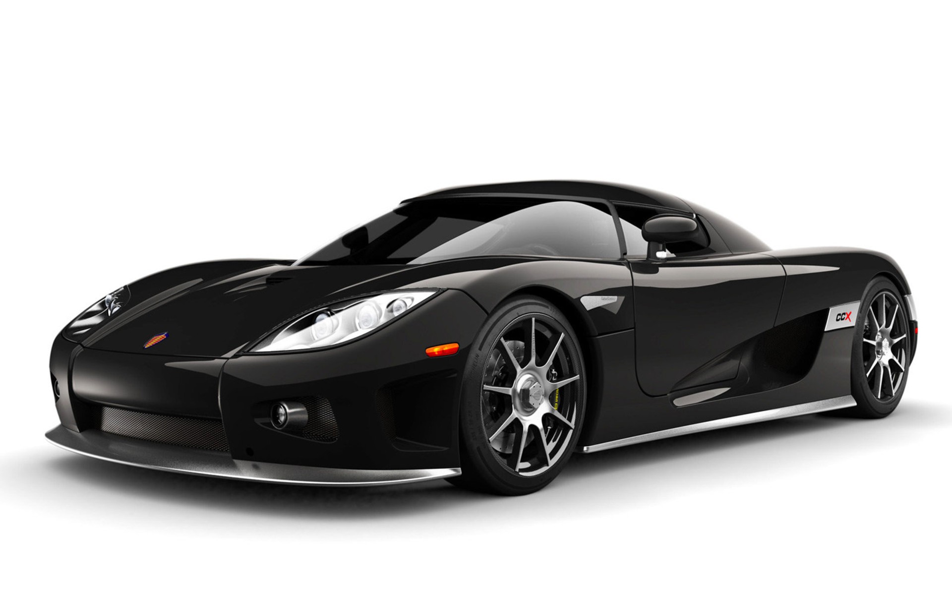 koenigsegg ccx negro velocidad