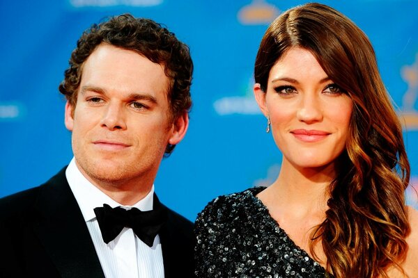 Famous actors: Michael Hall and Jennifer Carpenter