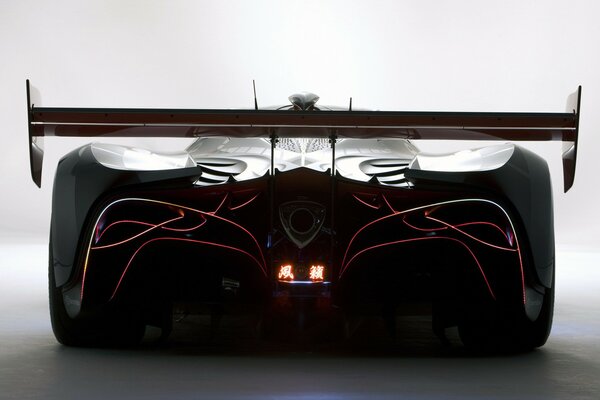 Mazda furai concept, a real samurai car, rear view