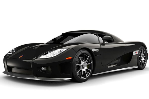 Koenigsegg ccx schwarz abgestimmt