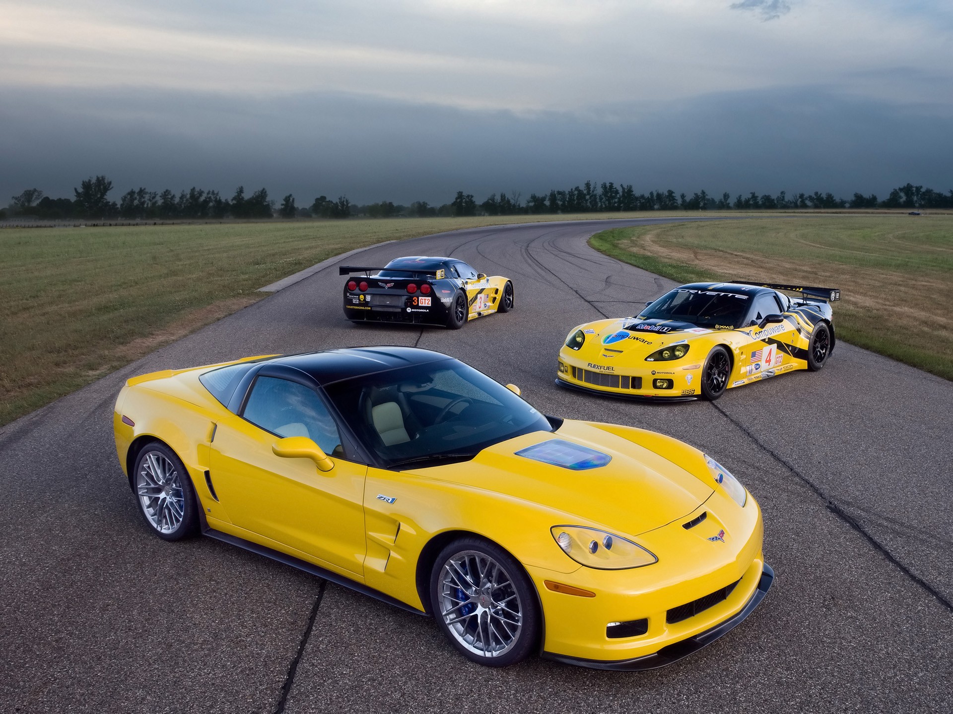 chevrolet corvette track