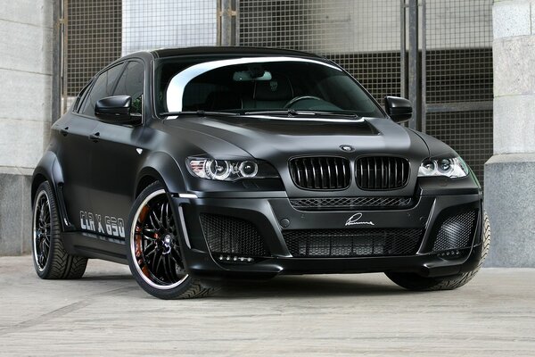 Bmw, X6, voitures, topcar noir