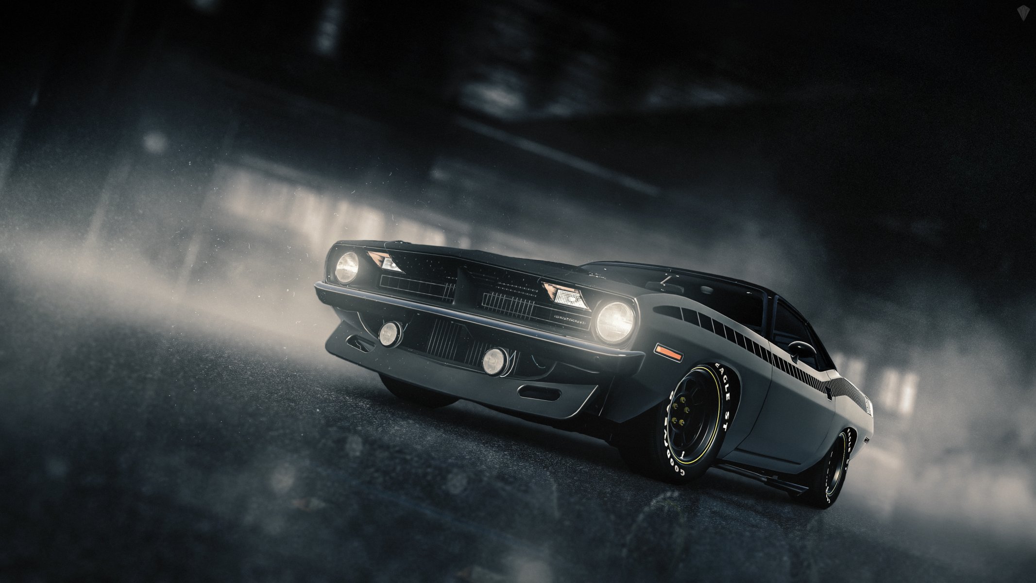 plymouth barracuda plymouth gran turismo 6 pioggia