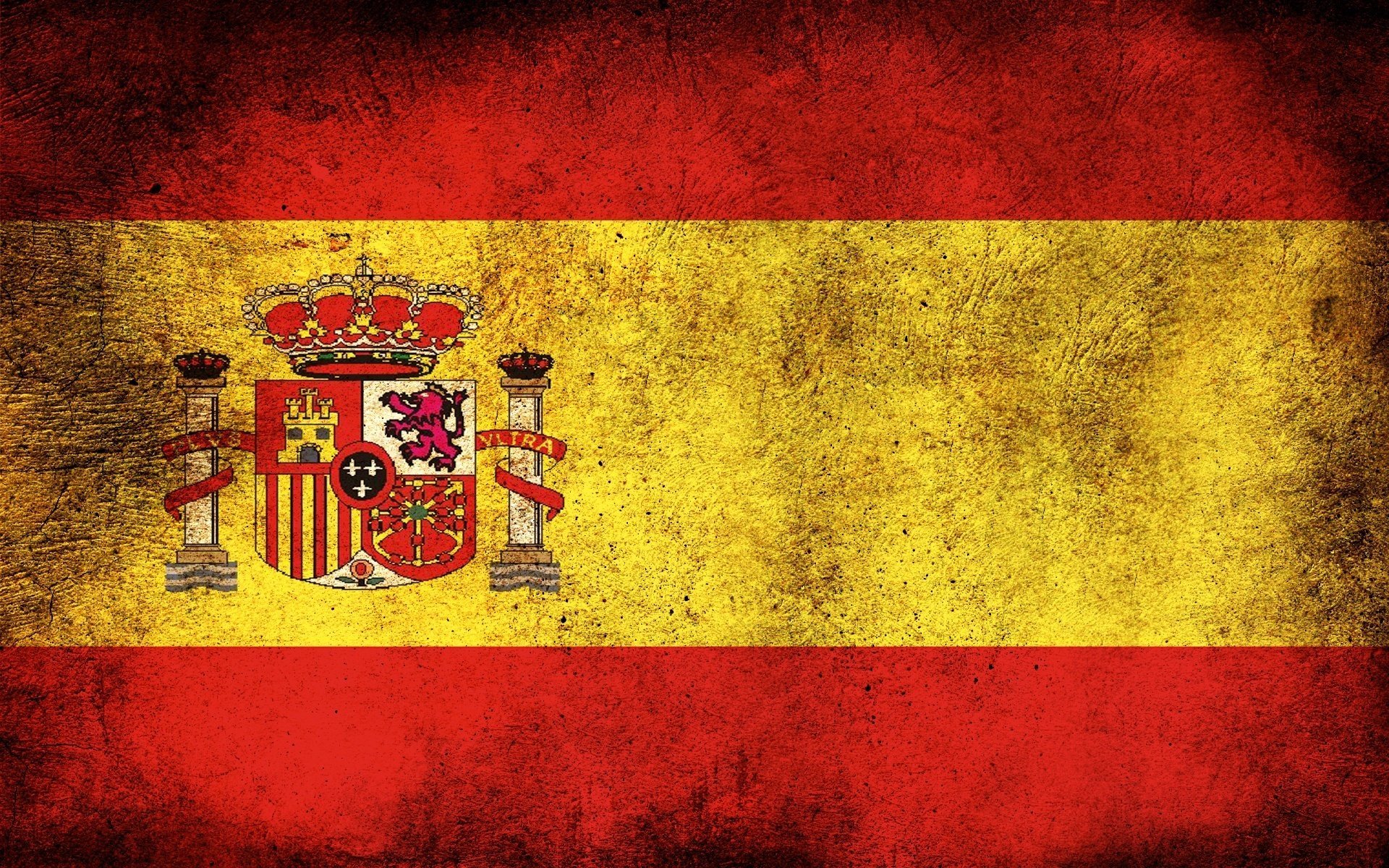 spanien flagge schmutz flaggen