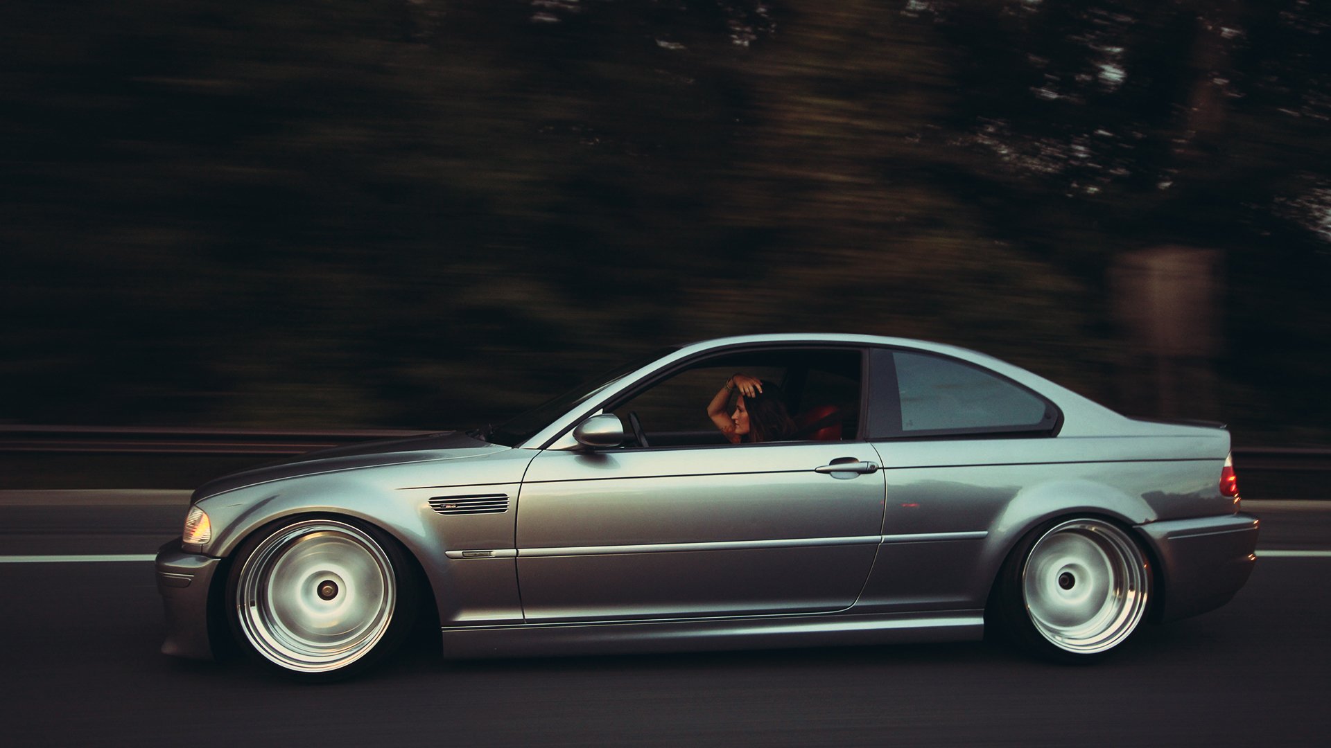 bmw m3 e46 dziewczyna ruch bmw