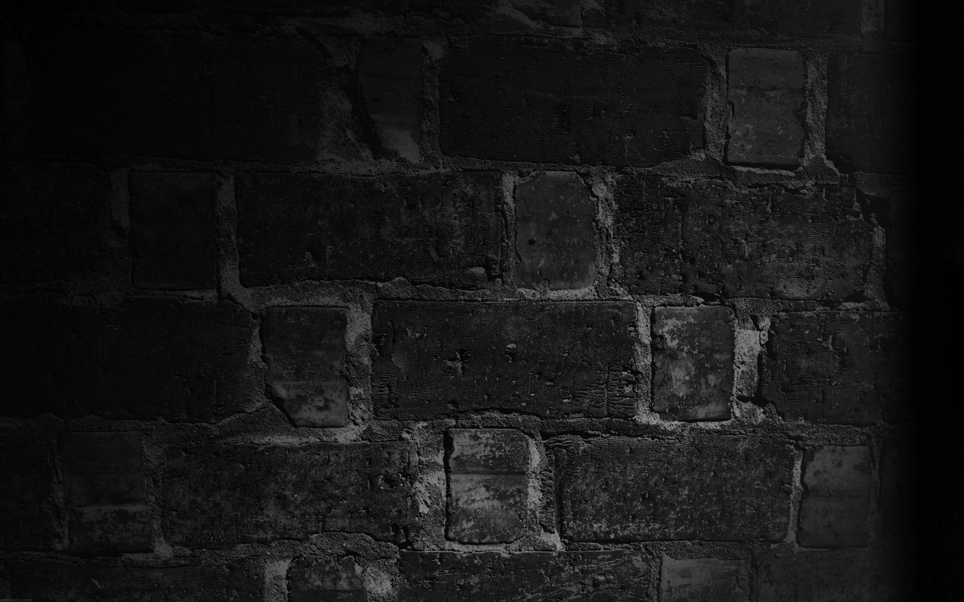 pared ladrillo noche gris