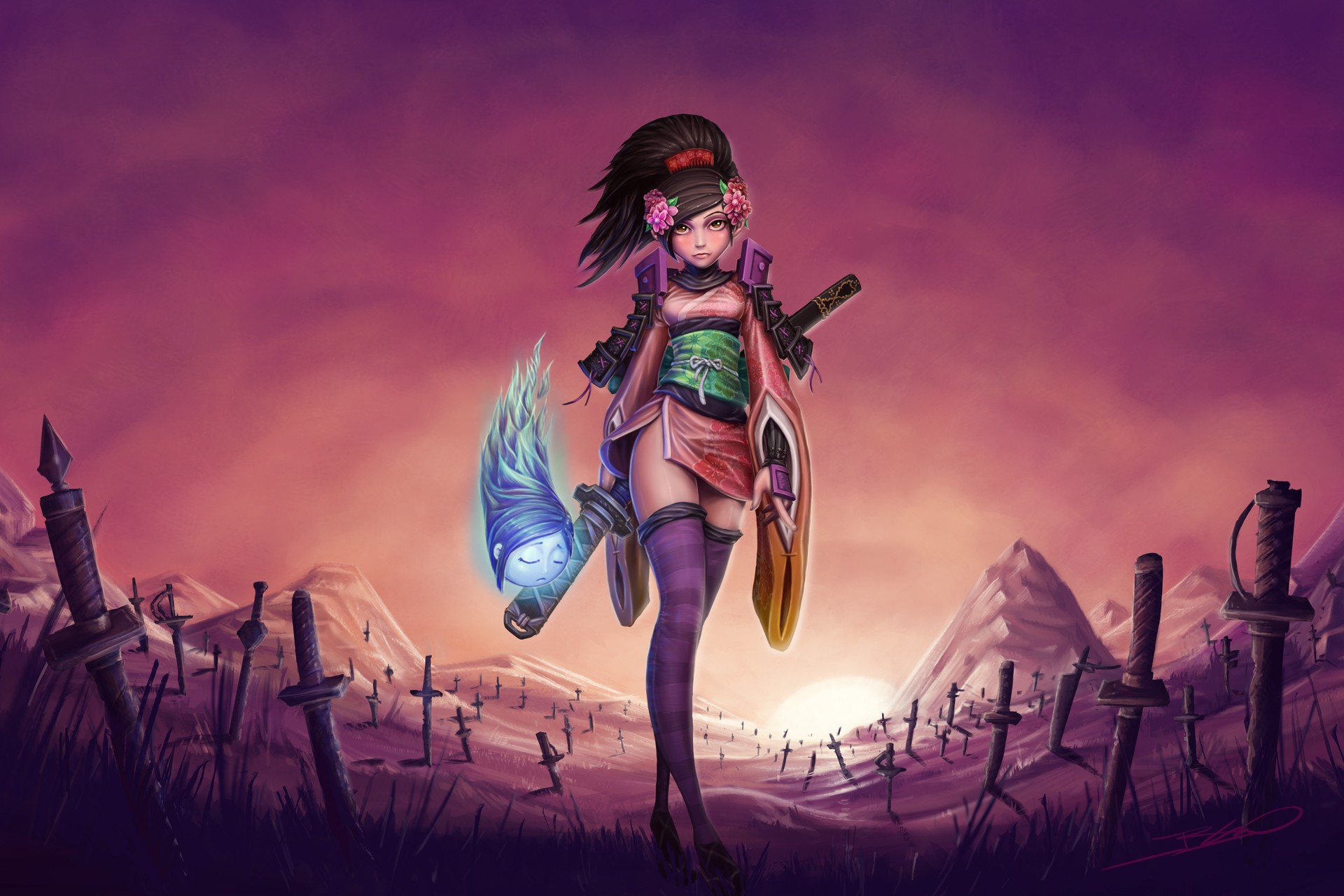 muramasa momohime espada chica