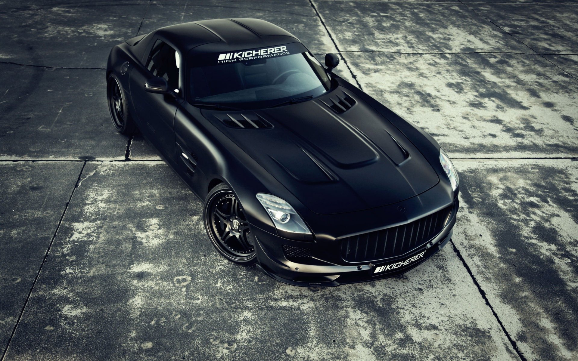 mercedes amg sls coupe kicherer negro tuning