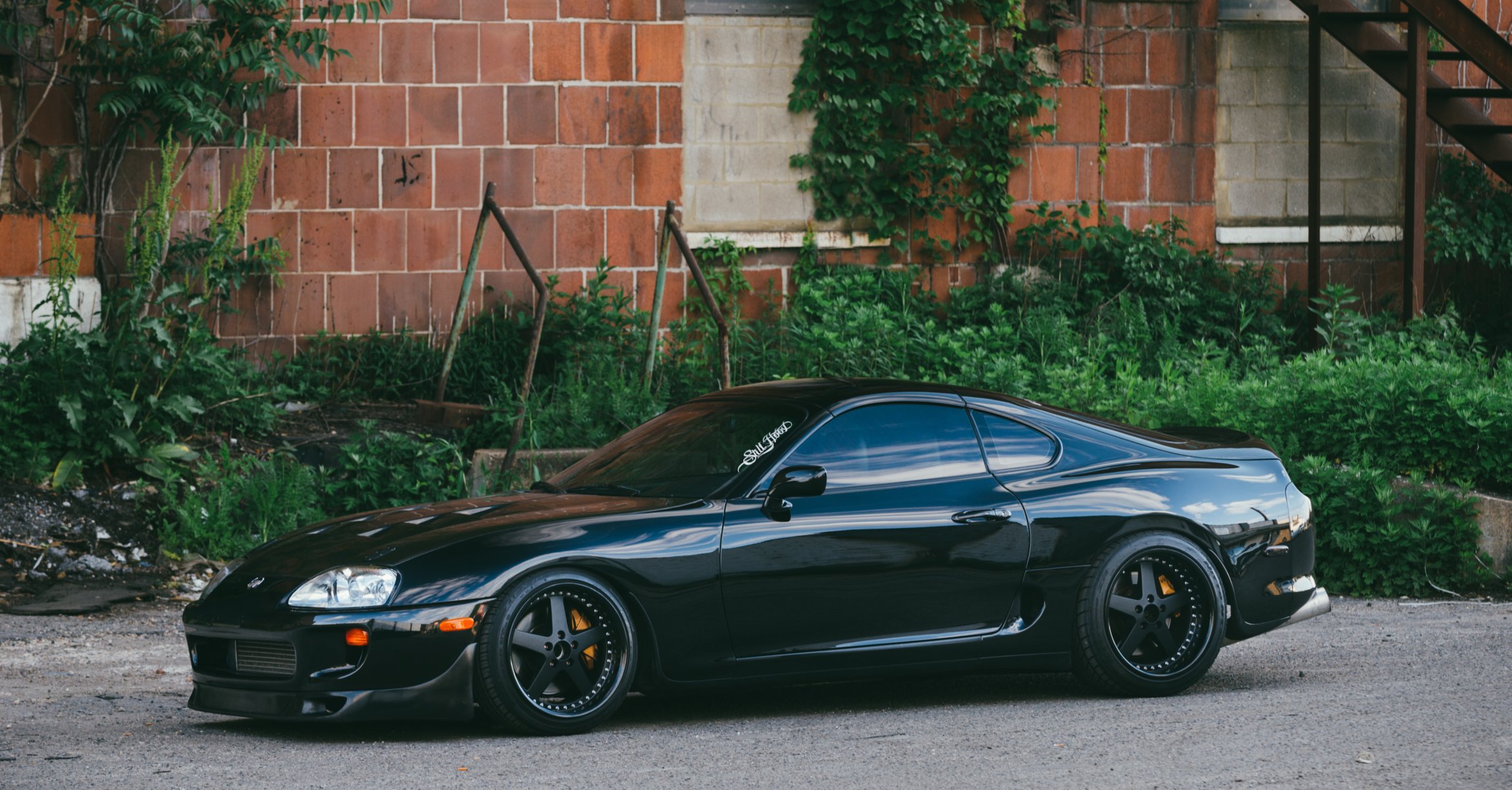 toyota ci-dessus noir jdm côté toyota supra noir