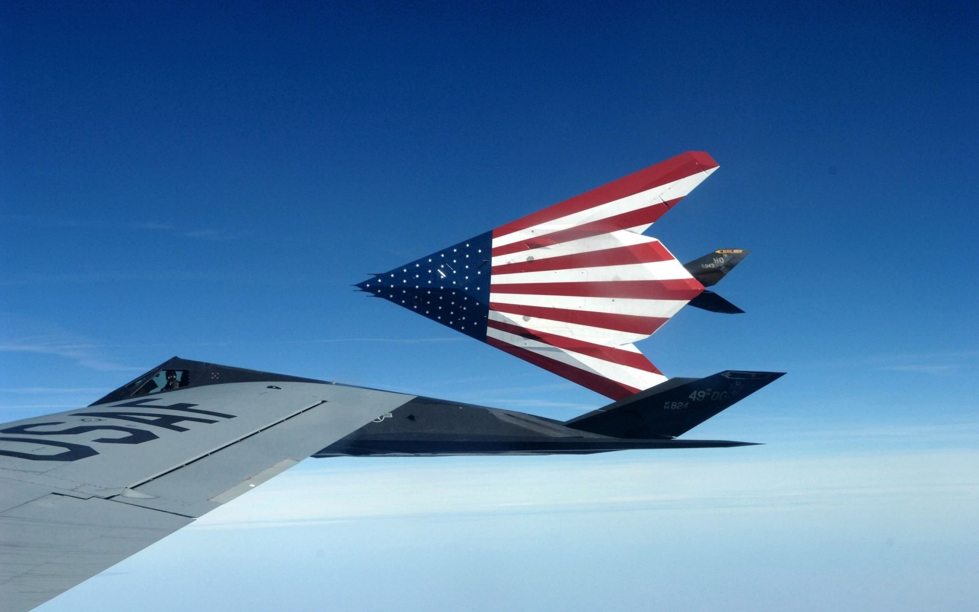 ky plane united states fly fighter nighthawk stealth flag