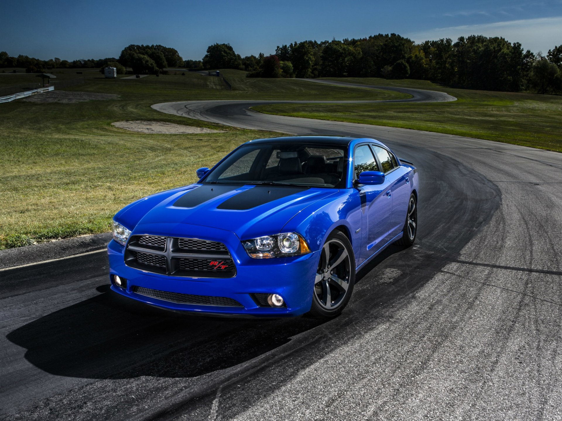 dodge ładowarka r / t daytona muscle car sedan v-8 niebieski dodge track