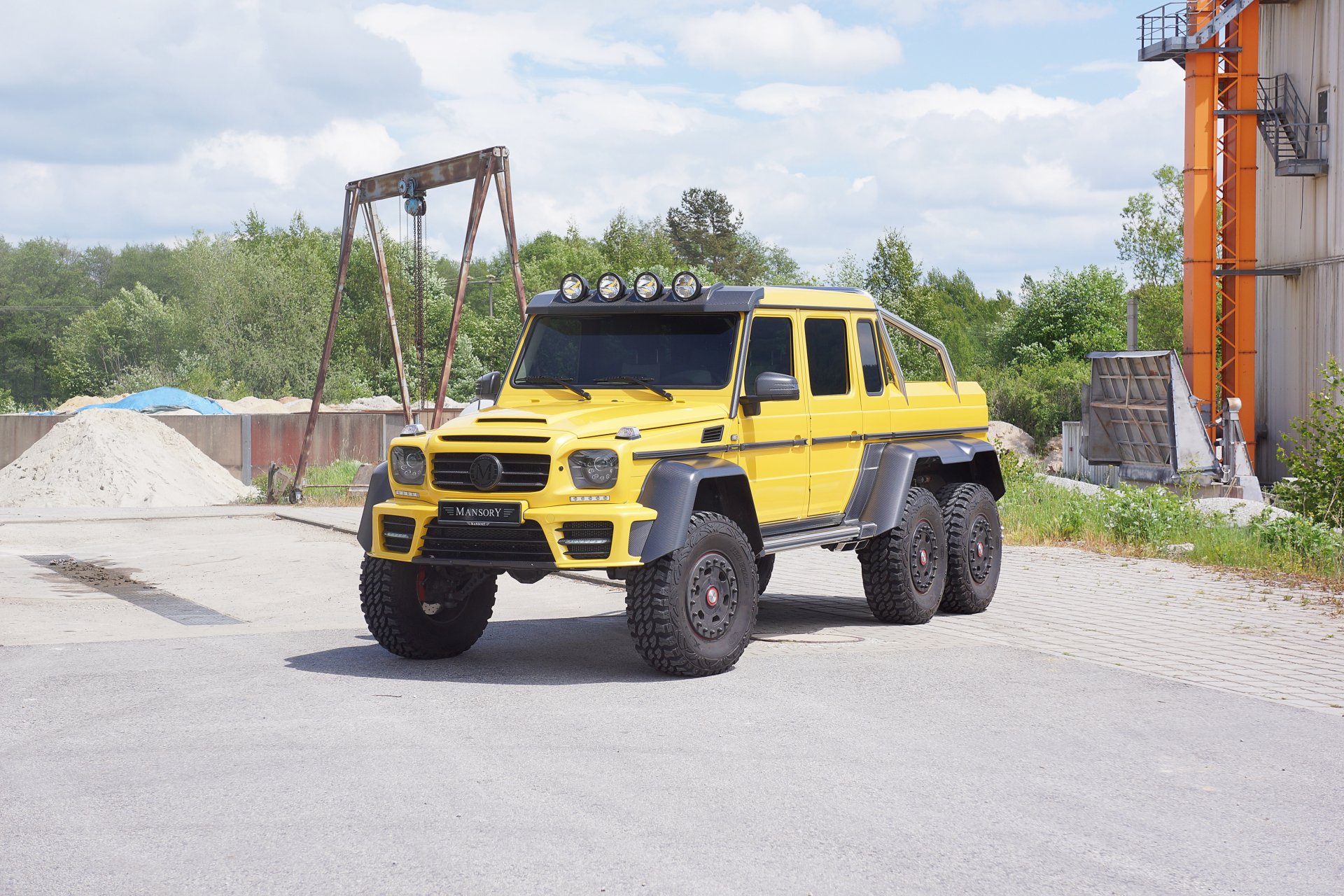 2015 mansory mercedes-benz g 63 amg 6x6 w463 mercede