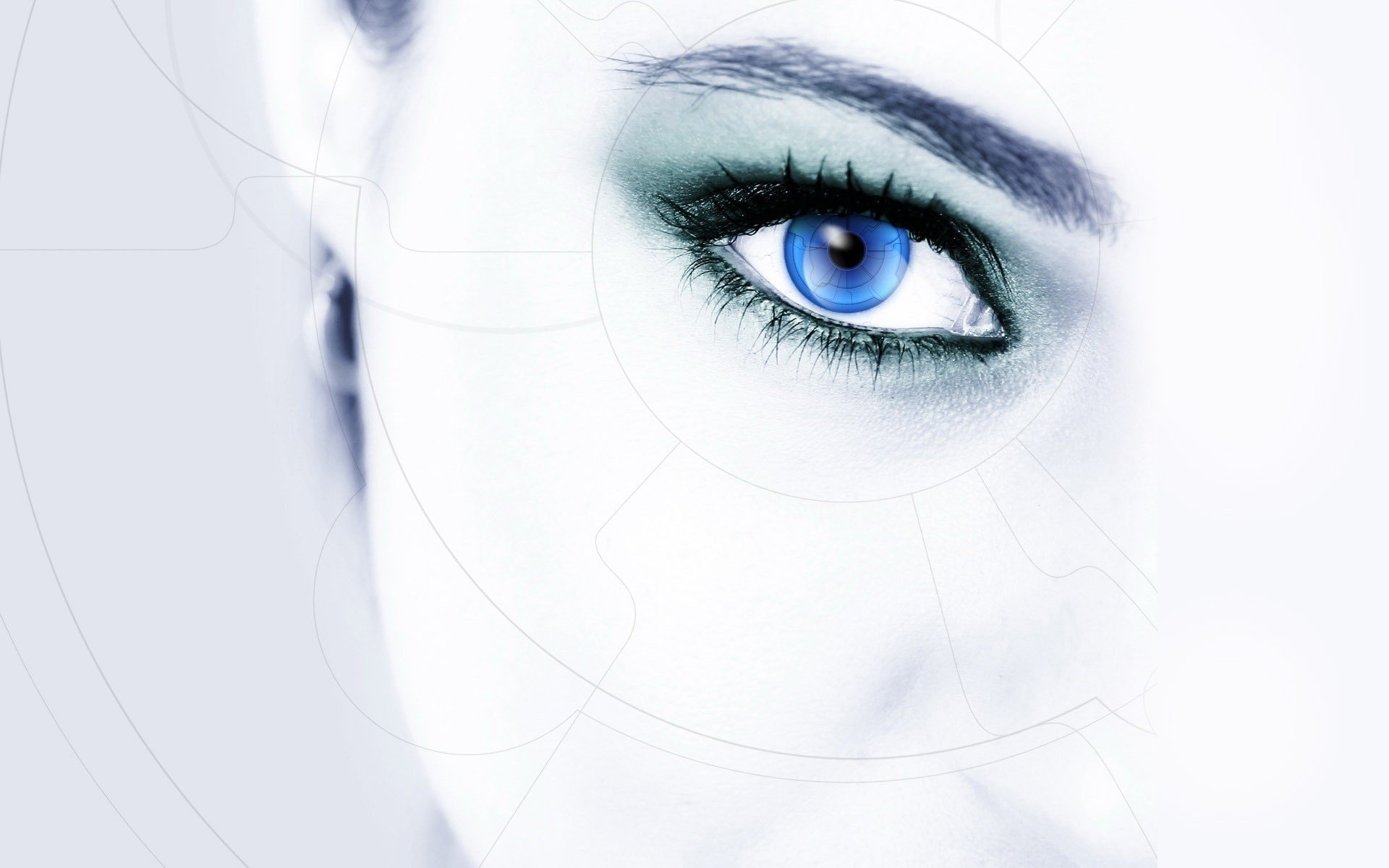 cara ojos azul modelos retrato niñas mirada mujeres ojos