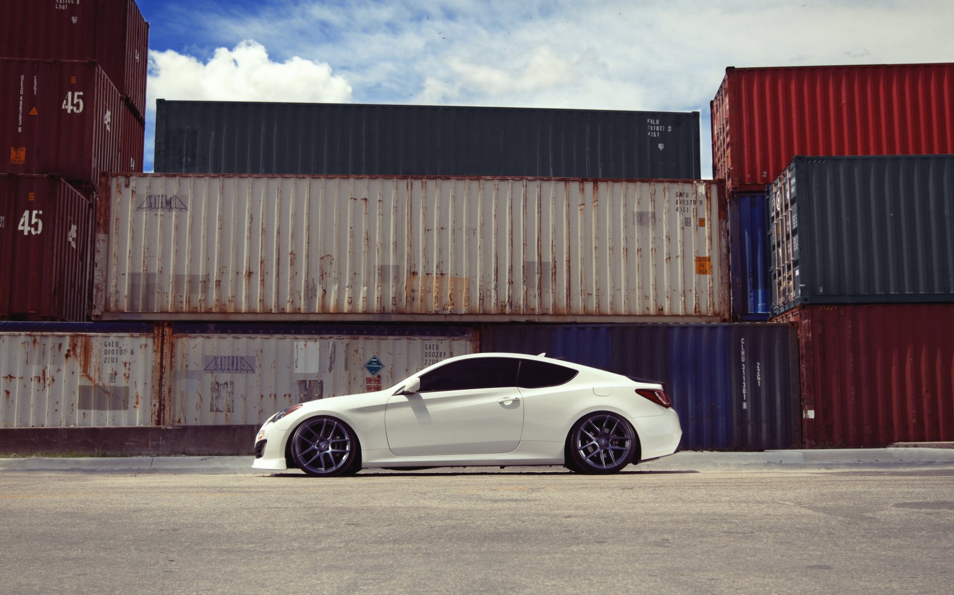 hyundai genesis weiß hyundai coupe genesis container profil