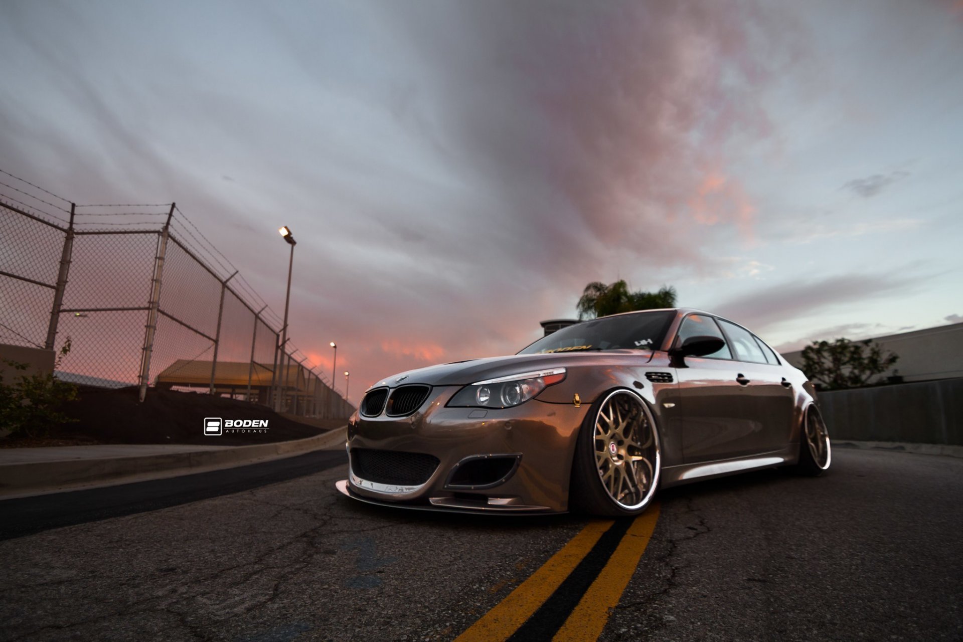 bmw m5 e60 tuning bajo posición alemania ruedas