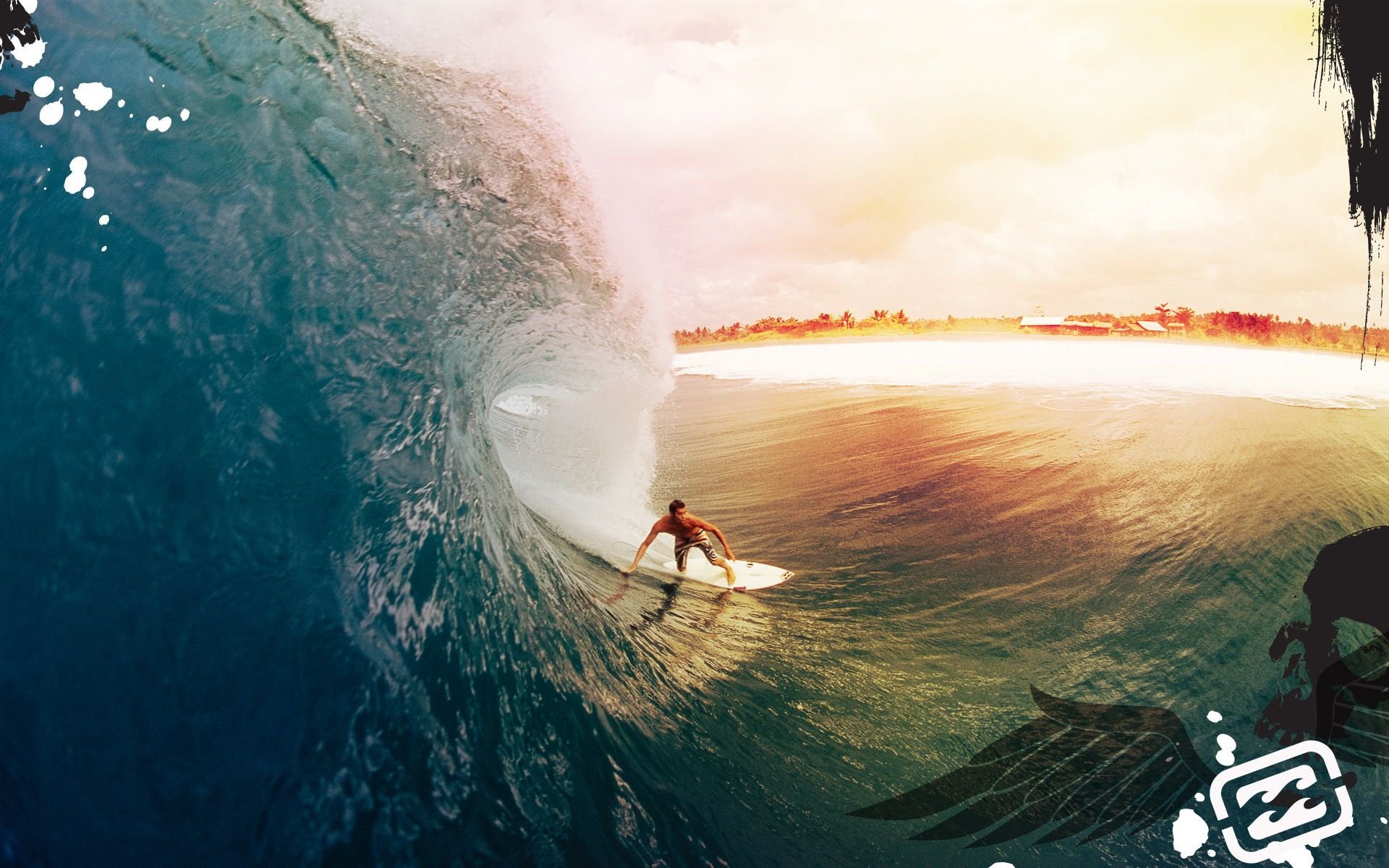 turmwelle surfen geschwindigkeit kerl welle wasser extrem extrem ozean strand sand himmel wolken häuser bewegung