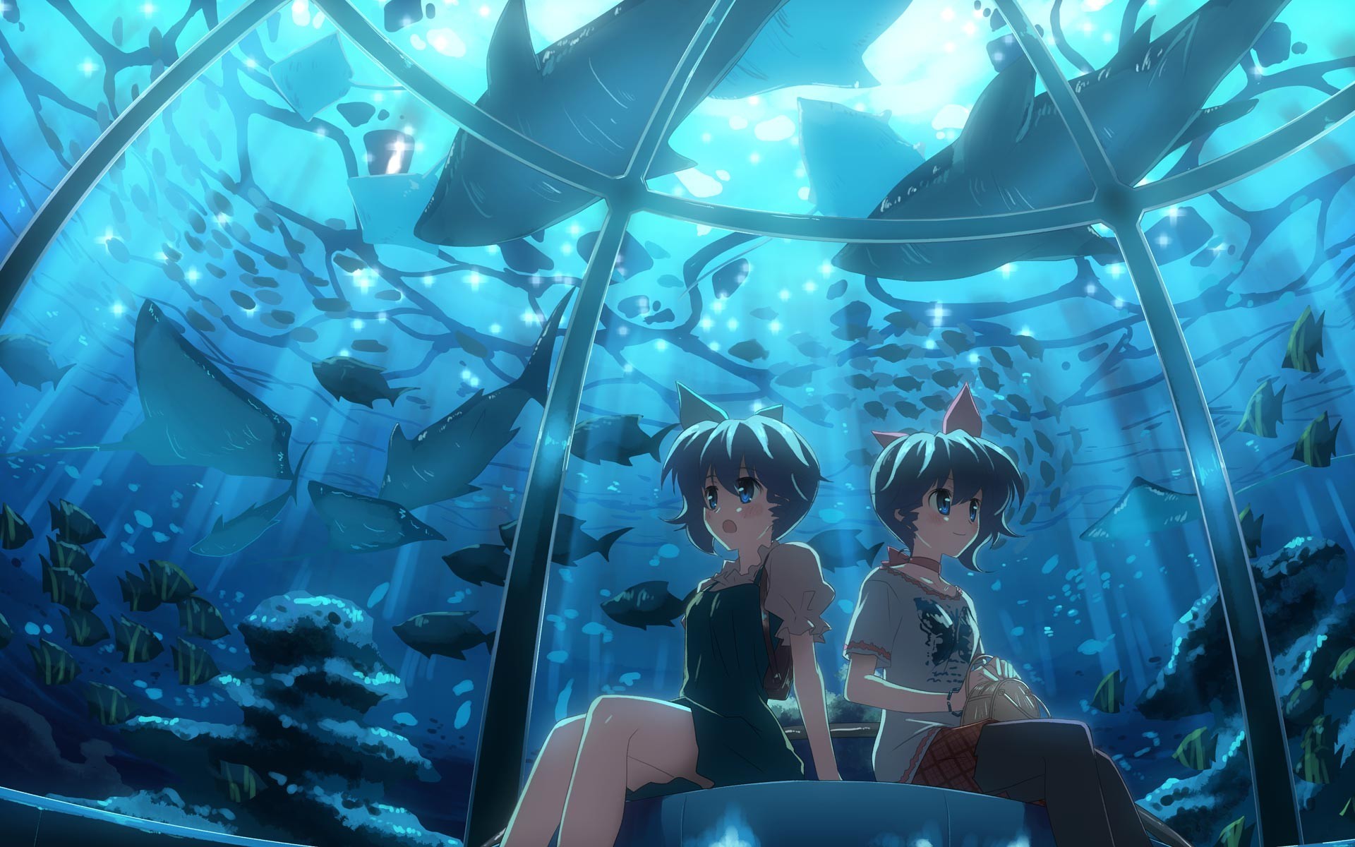 anime aquarium fische