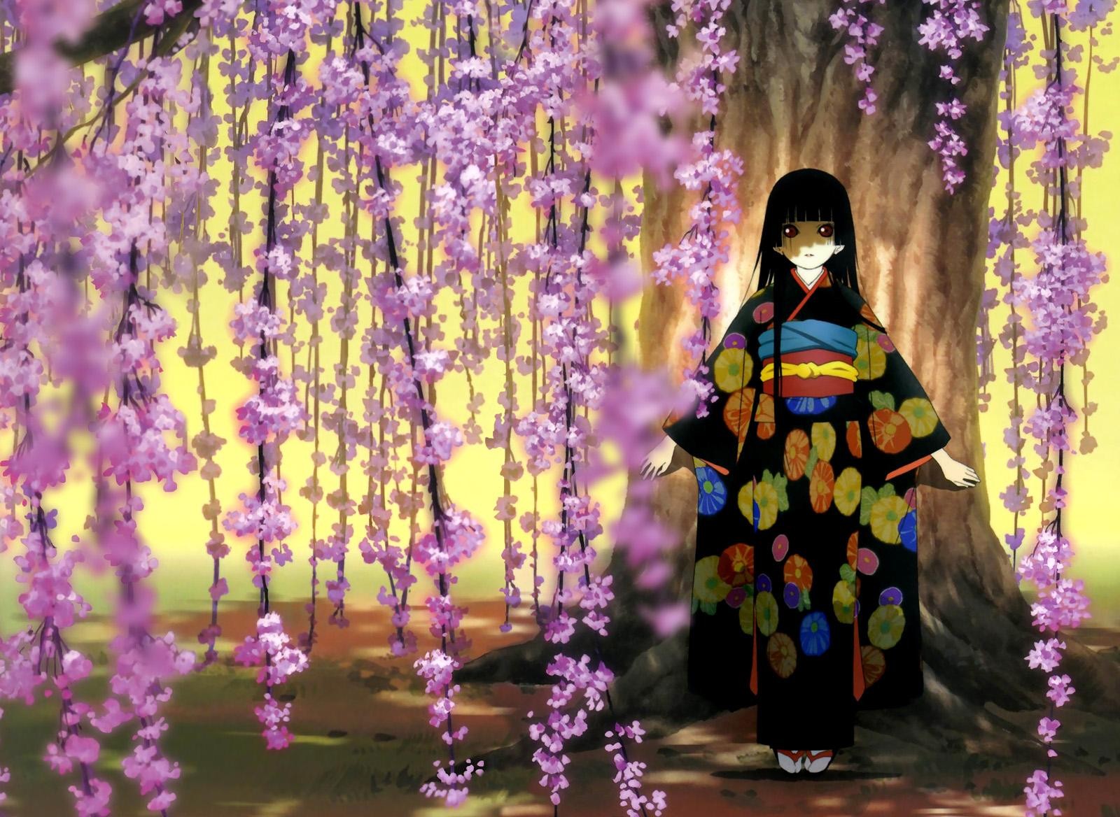 sakura kimono dziewczynka