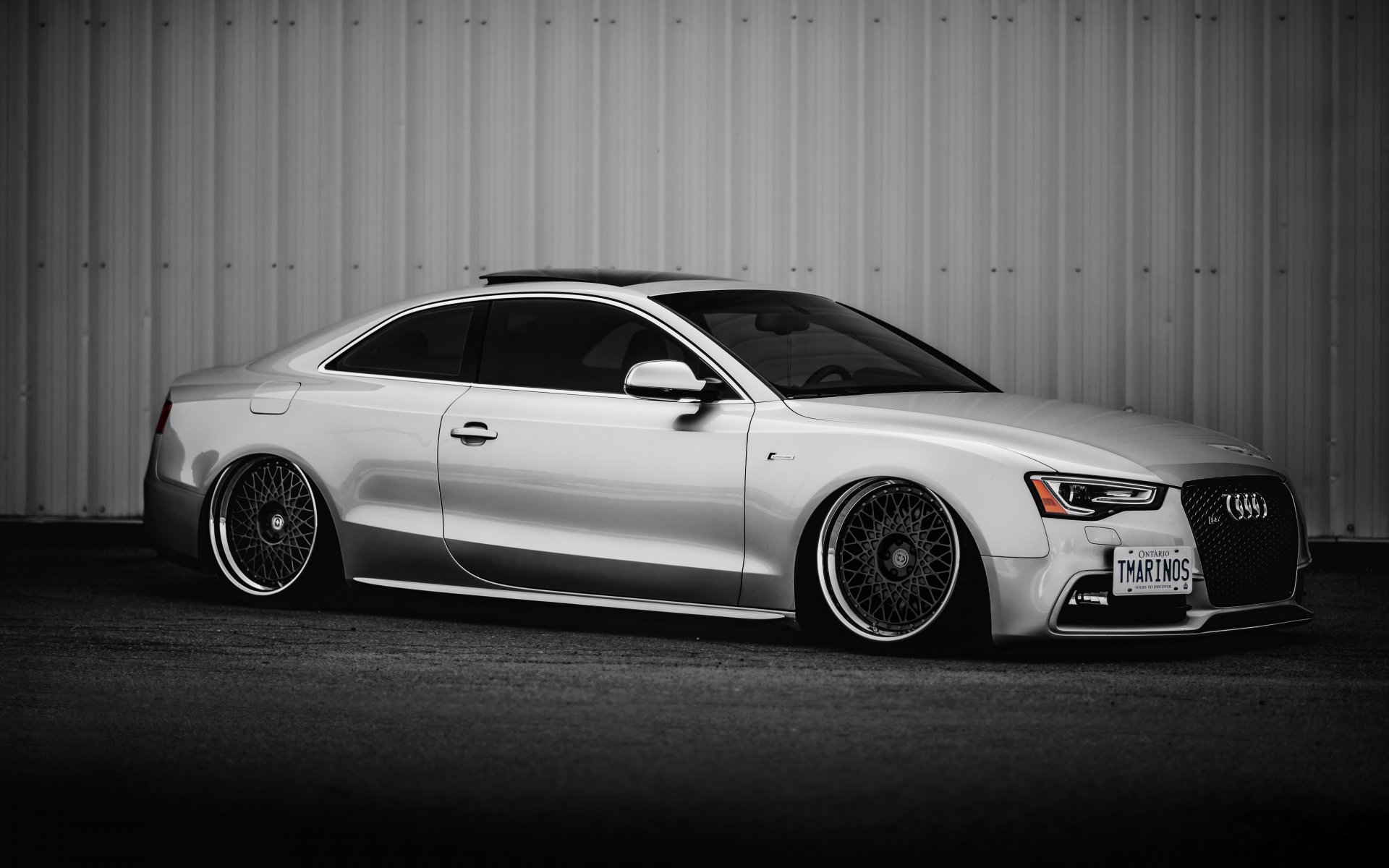 audi s5 coche posición tuning