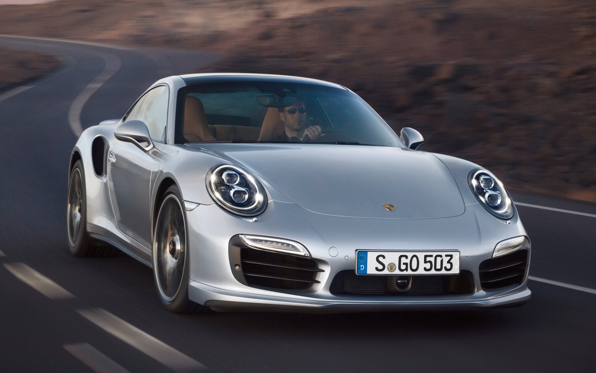 porsche 911 turbo porsche road front