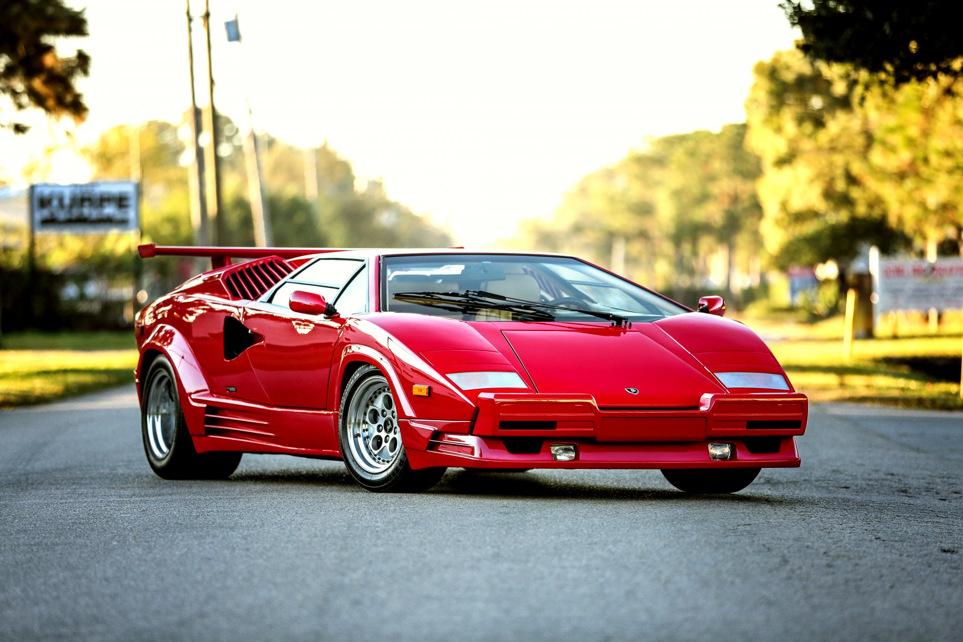 1990 bertone lamborghini countach 25e anniversaire états-unis-spec lamborghini countach