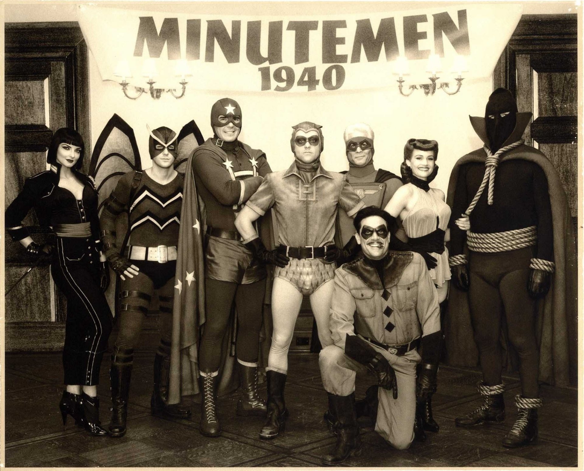 keepers team super black and white photo the team movie superheroe