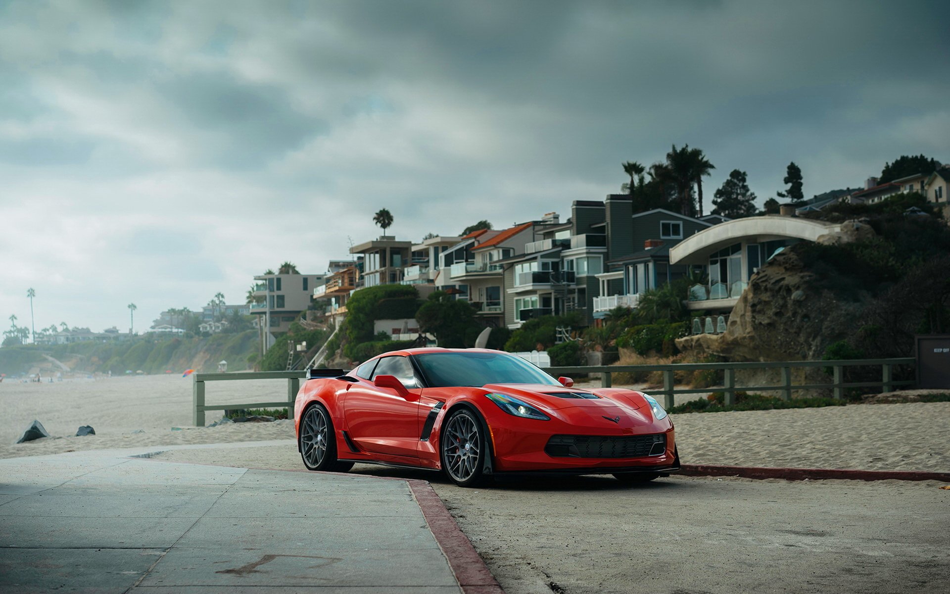 chevrolet corvette z06 auto rosso