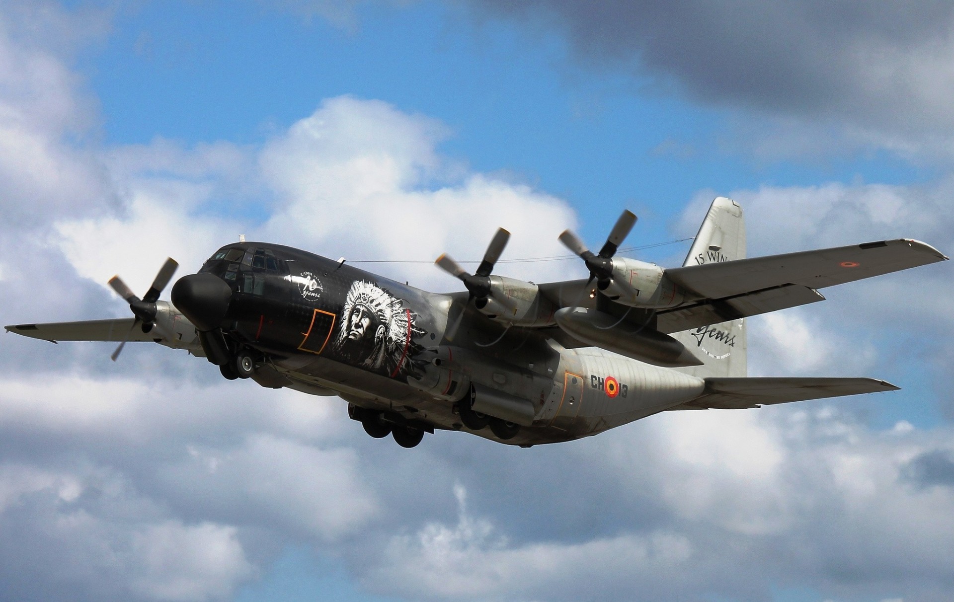 plane military transport c-130