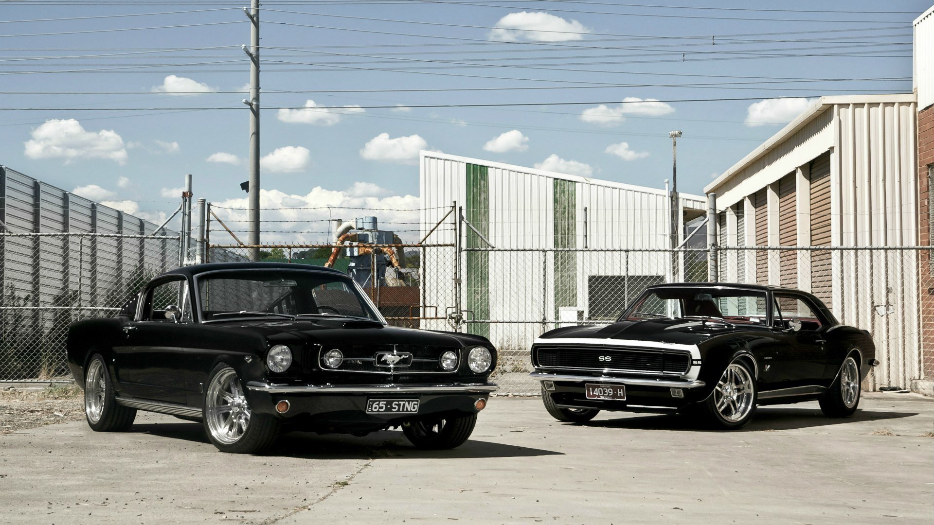 ford mustang chevrolet camaro ss nero messa a punto muscolo potenza