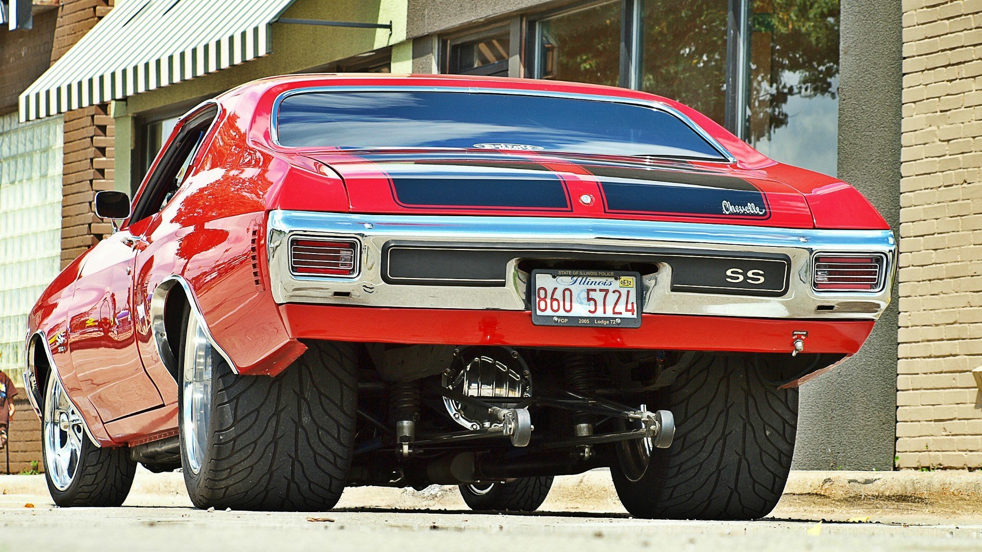 chevrolet chevelle ss city car street road