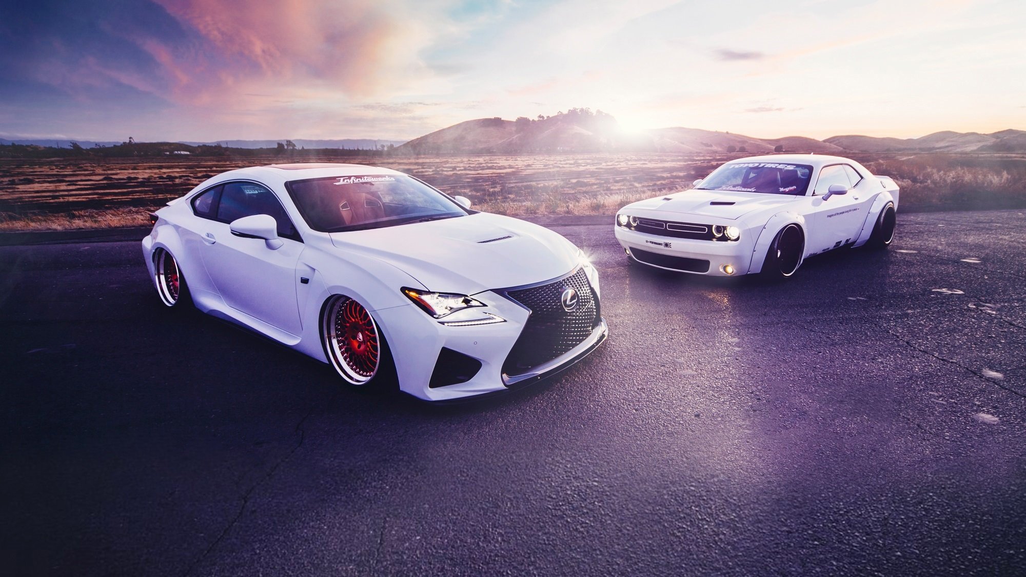 lexus rc350 esquivar challenger libertad caminar blanco deportes coches posición puesta del sol frente