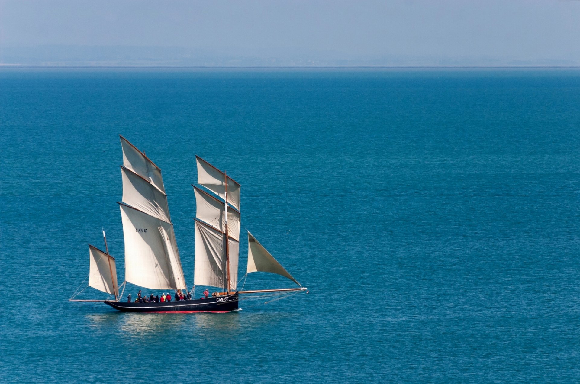 la cancalaise żaglówka lugger morze