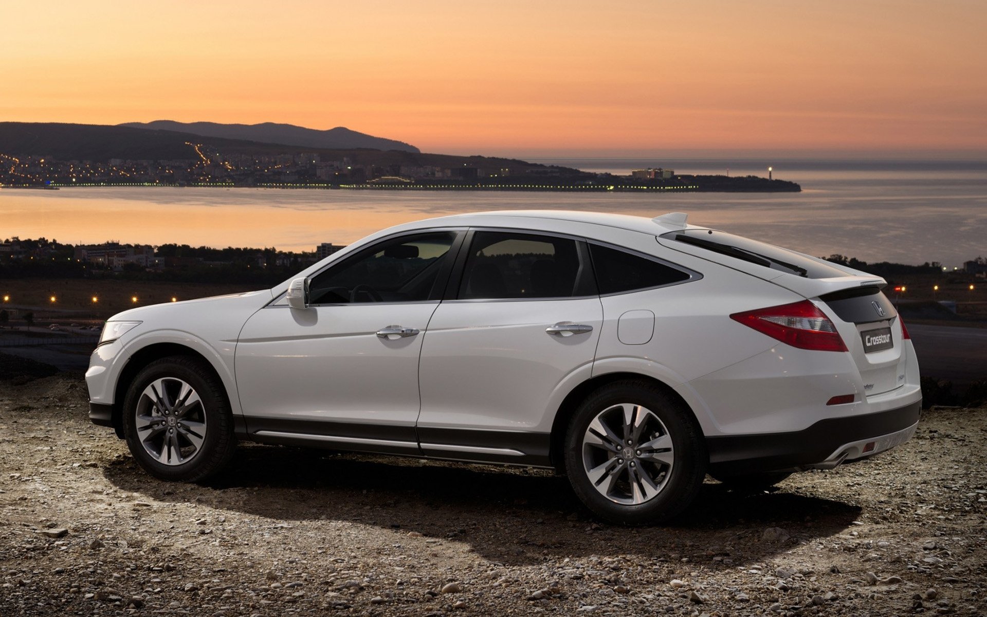 honda crosstour honda crosstour vagón vista lateral fondo