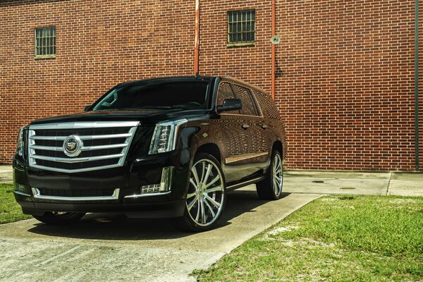 Voiture garée Cadillac Escalade