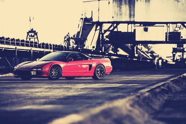 Honda nsx beauté rouge