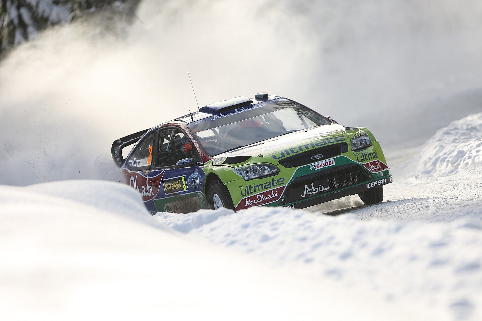 rallye hirvonen ford suède