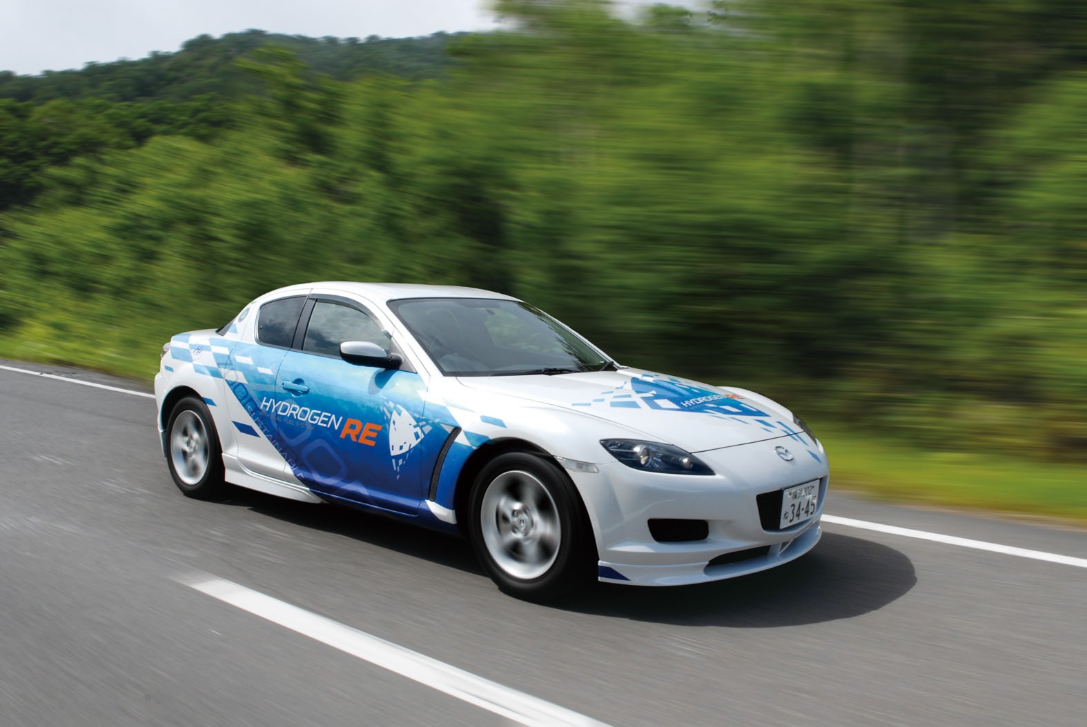 mazda rx-8 idrogeno riutilizzato