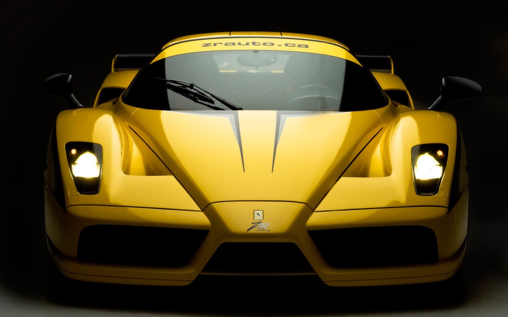 ferrari enzo xx evolution yellow light