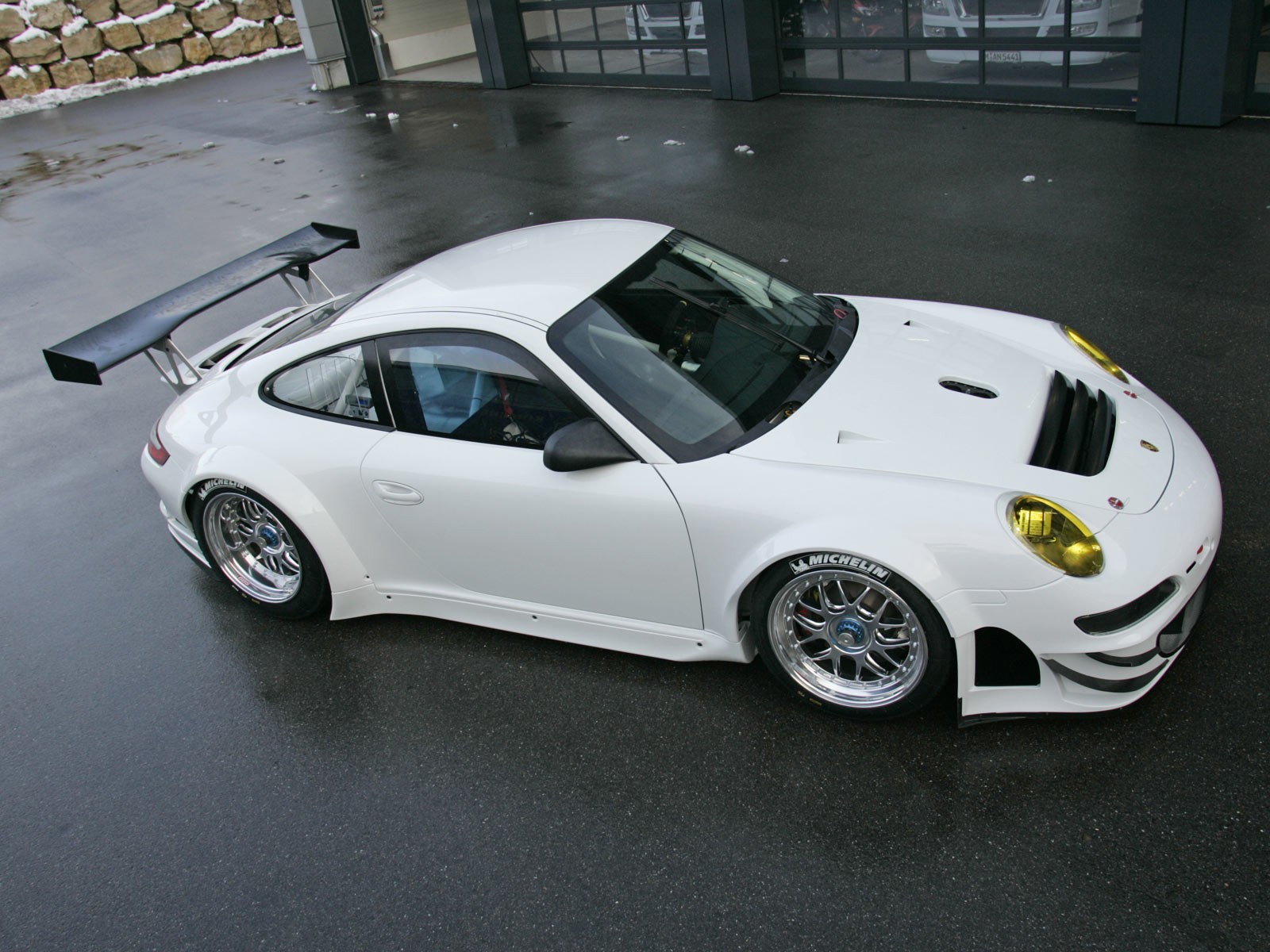 porsche 911 gt3 rsr porsche sportwagen straße weiß