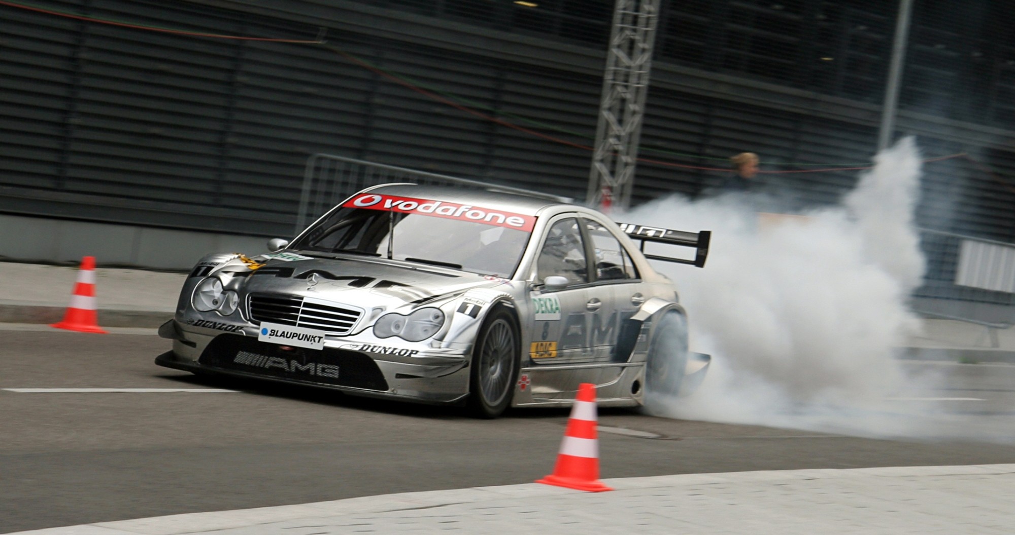 dtm mercedes wypalenie