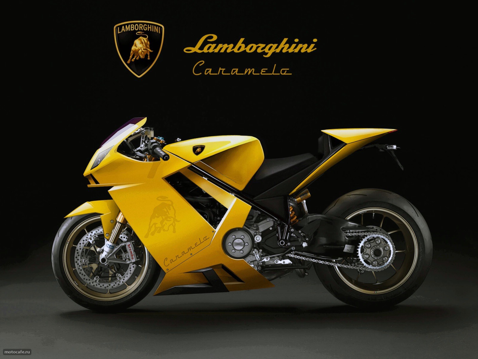 moto lamborghini monster-bike