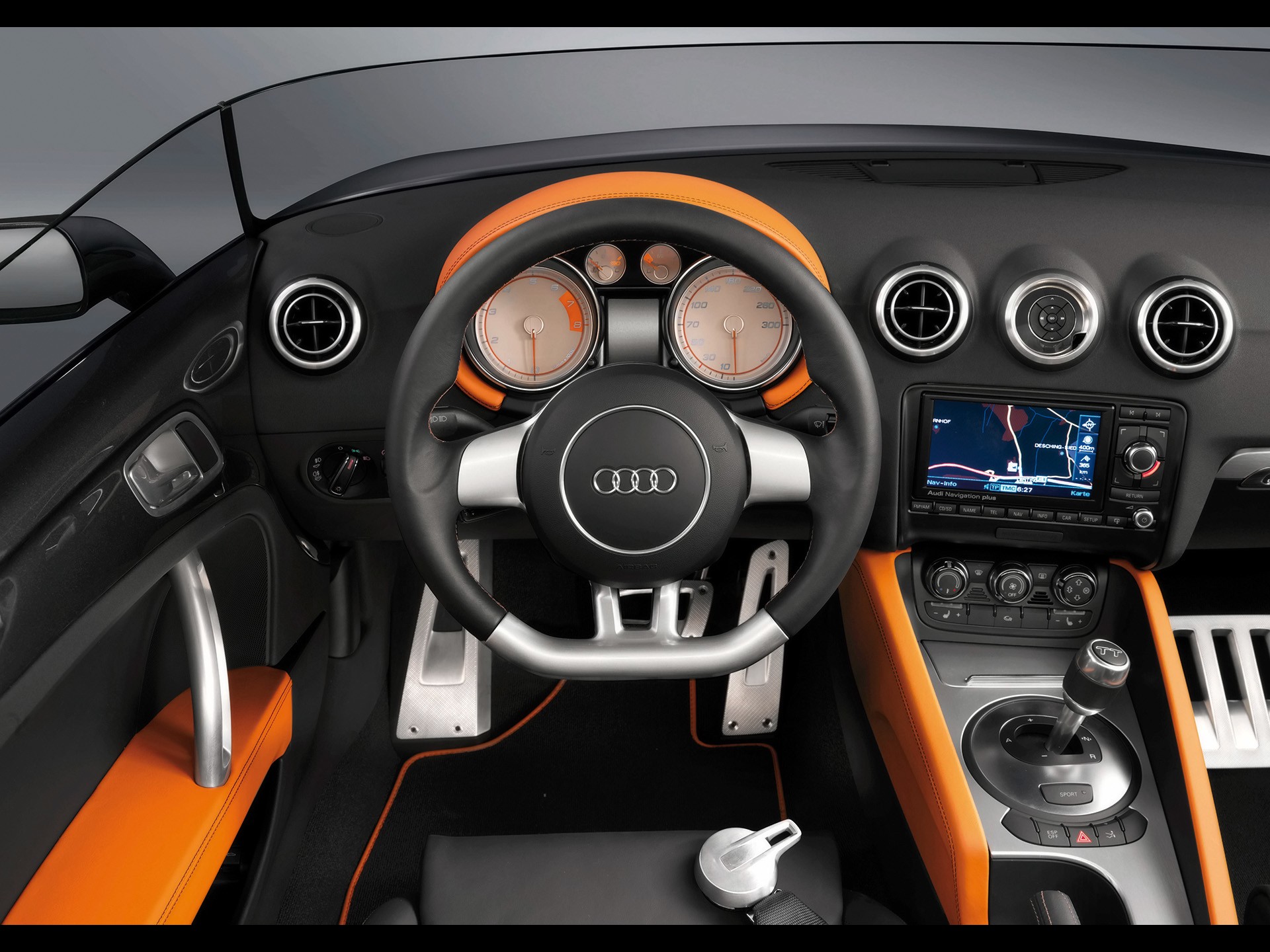 audi tt volant intérieur