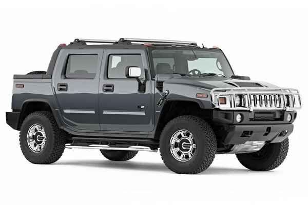 Brutal voiture Hummer gris