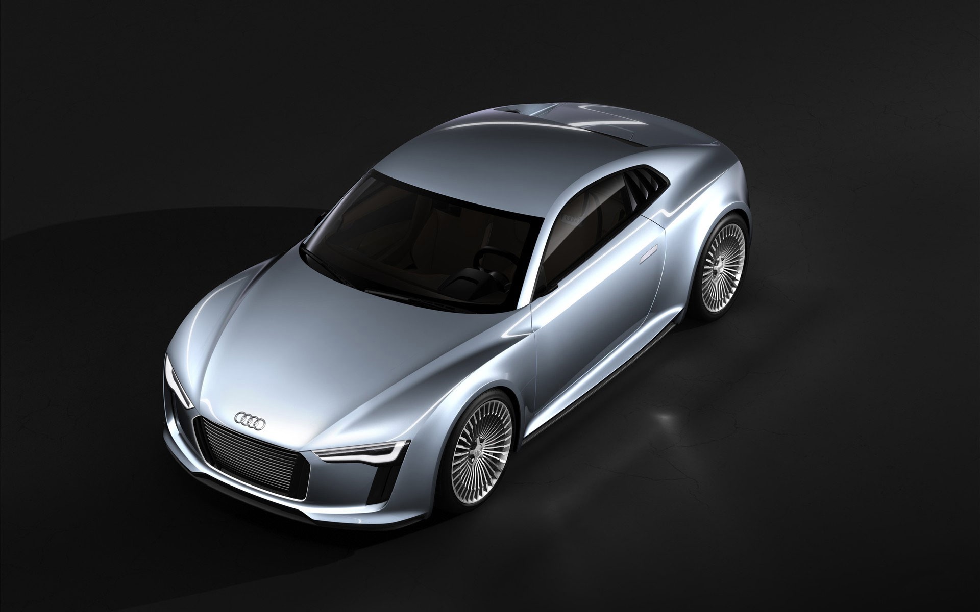 audi e-tron concepto gris