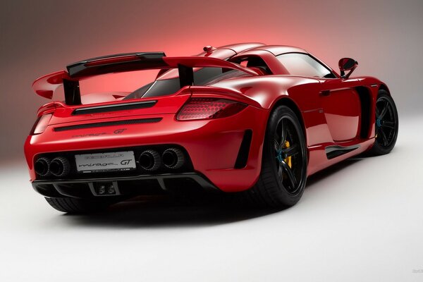 Excellent image of the new GT porsche version