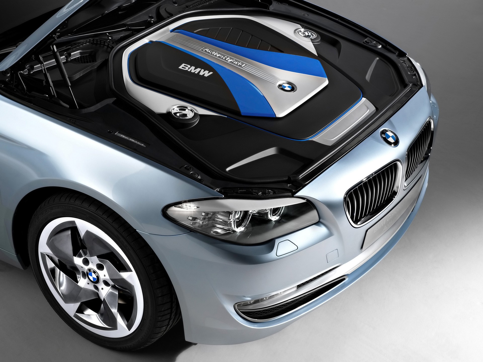 bmw концепция серия activehybrid двигатель