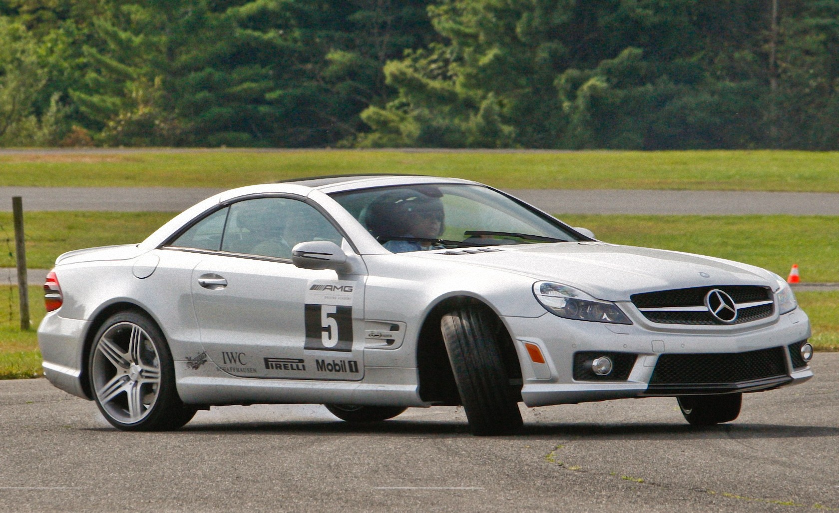 mercedes benz klasse sl amg drift