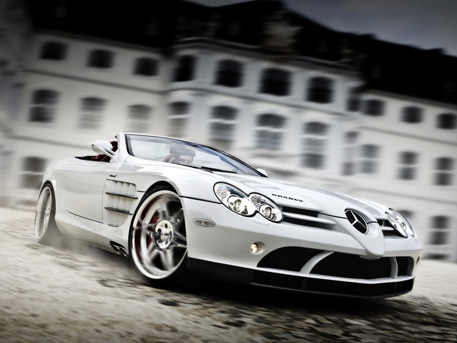 mercedes-benz slr скорость