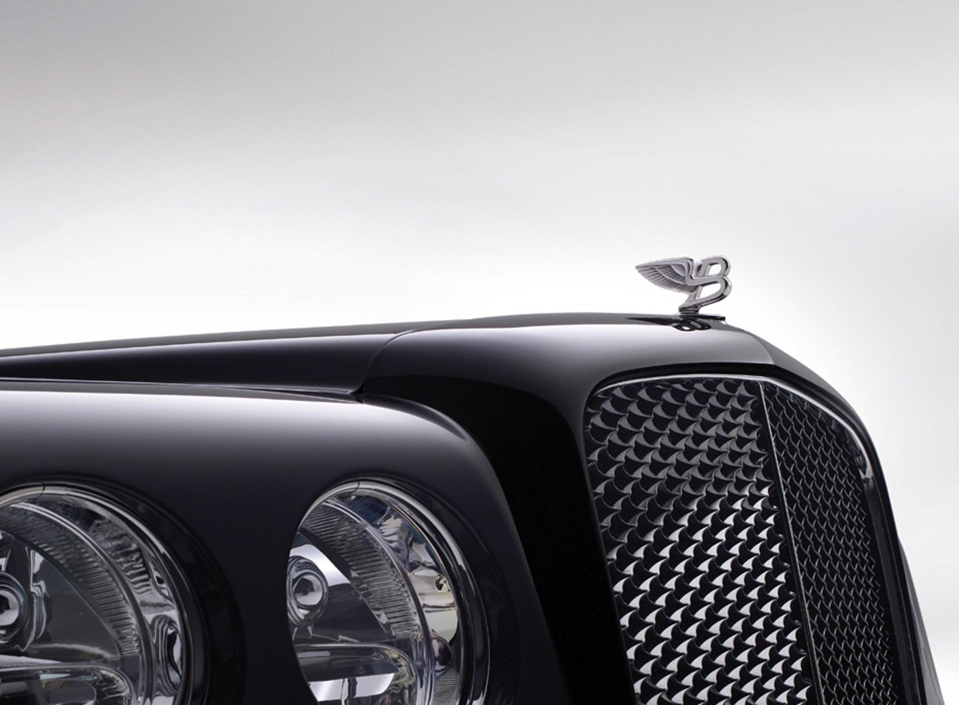 bentley arnage emblemat znaczek kratka reflektory samochód