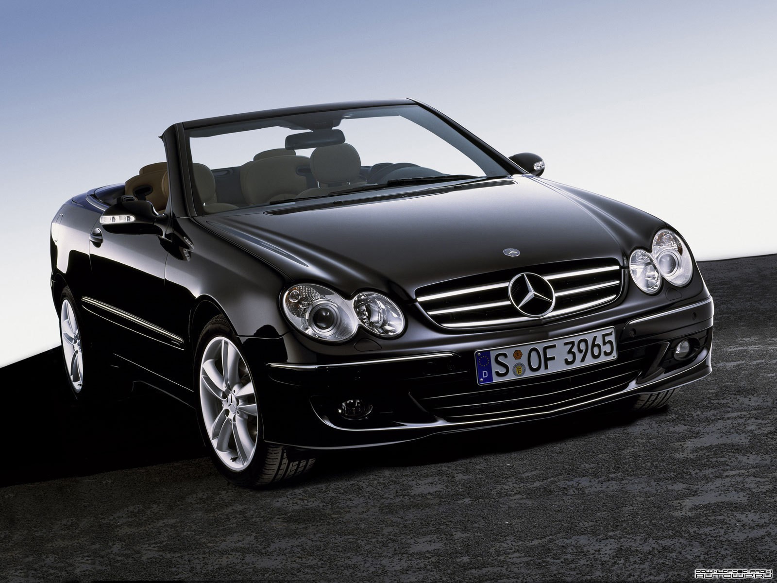 mercedes clk500 view